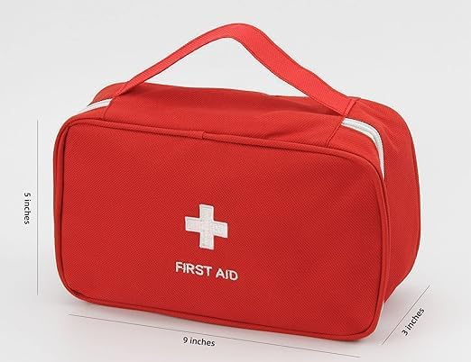 Mivira First Aid Bag Portable Mini Emergency Medical Storage Bag for Camping Hiking Home and Travel - Image 2