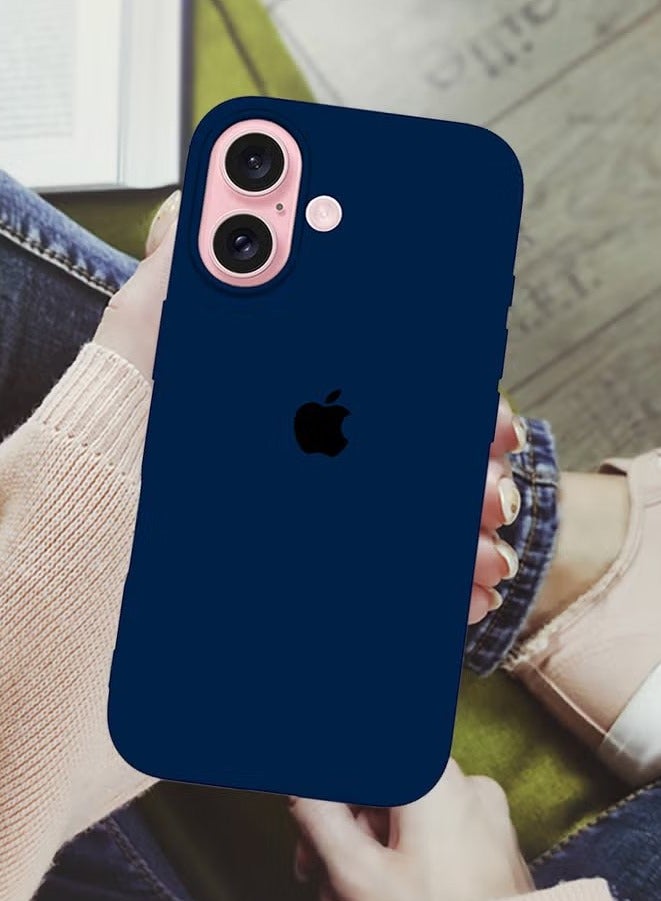 BORTONY iPhone 16 Plus Case Cover Liquid Soft Silicone iPhone 16 Plus Cover Slim Thin Liquid Gel Rubber Inside Microfiber Lining for Apple iPhone 16 Plus 6.7 inch - Image 2