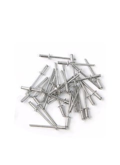 Inditrust Inditrust Aluminium Blind Rivet Metal POP Rivets for Riveting GunRiveter machine Pack of 100pcs 24 x 12 mm  - Image 1