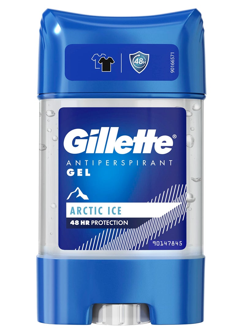 Gillette Arctic Ice Antiperspirant Deodorant Gel 70ml  - Image 1