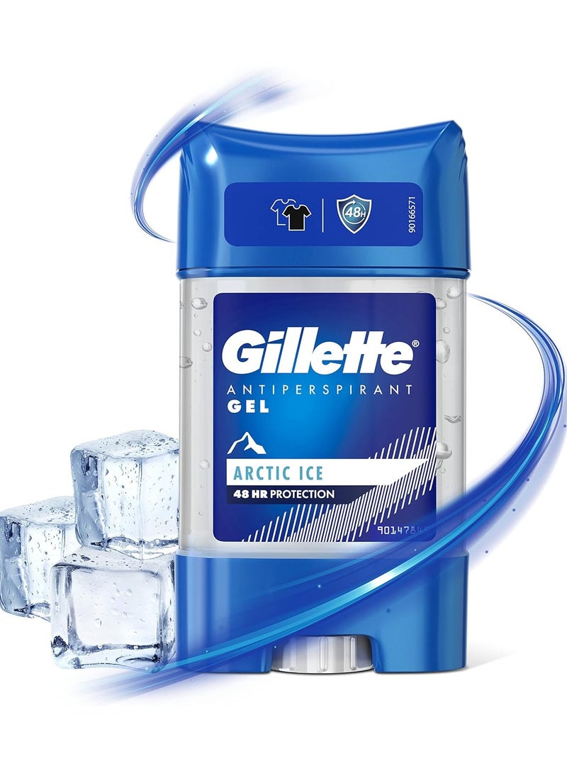 Gillette Arctic Ice Antiperspirant Deodorant Gel 70ml  - Image 2