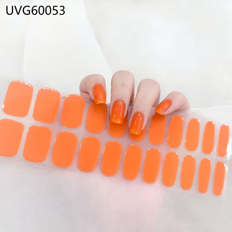 Manufacturer'S Supply Halloween Nail Polish Gel Nail Stickers Light-Curing Nail Stickers Korean Potherapy Stickers Uv Curing - Image 1