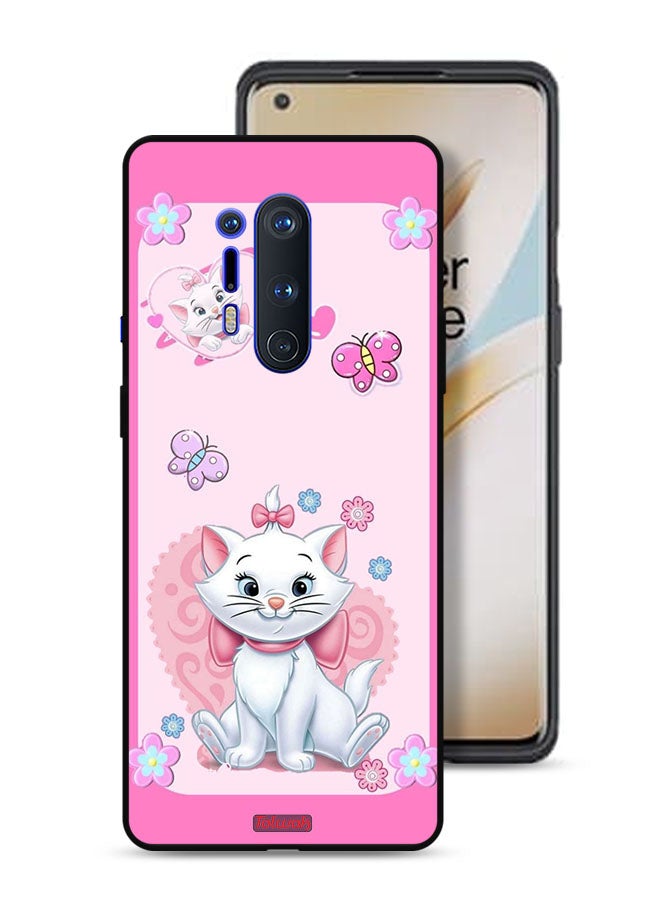 Tolwak OnePlus 8 Pro Protective Case Cover Cute Lady Cat - Image 1