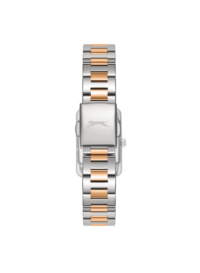 سلازنجر ساعة يد نسائية معدنية بعقارب - Image 4