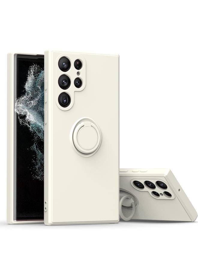 اس-توب جراب لهاتف Samsung Galaxy S23 ultra 5G مع حامل حلقي من مادة TPU وسيليكون - Image 1