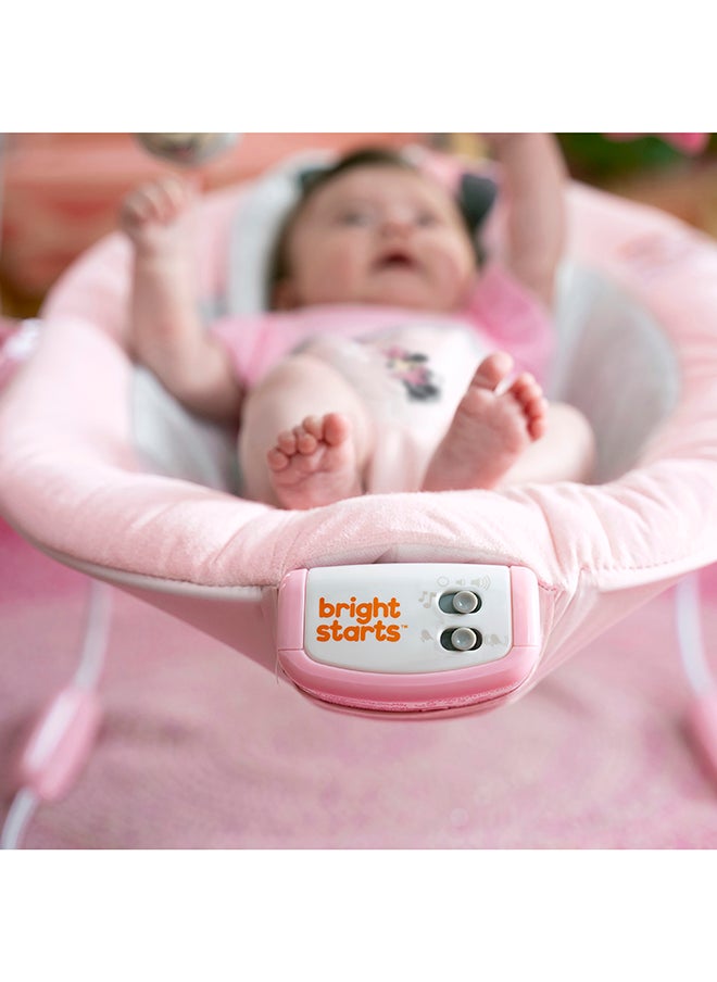 Bright Starts MINNIE MOUSE Rosy Skies Cradling Bouncer  - Image 5