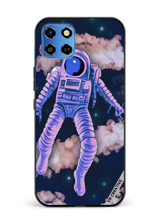 VR CREATIVE Protective Case Cover For Infinix Smart 6 HD Retro Style Vibrant Space Scene Design Multicolour - Image 1