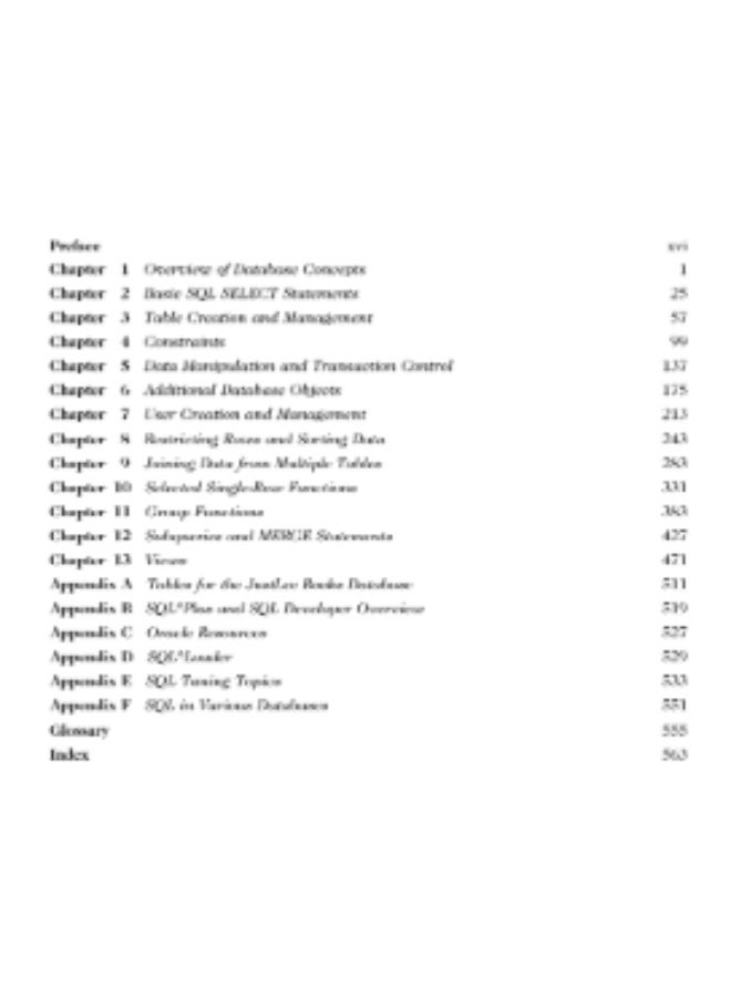 Oracle 11g: SQL” by Joan Casteel - Image 2
