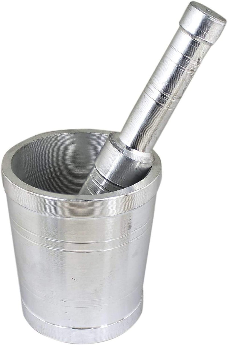 UKAL Aluminium Mortar and Pestle Set - Image 1