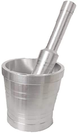 UKAL Aluminium Mortar and Pestle Set - Image 3