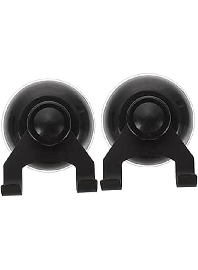 2 Pack Heavy Duty Stainless Steel No Drill Wall Hooks for Towels Bags Utensils Bathroom Kitchen Space Saving Organizer - Image 1