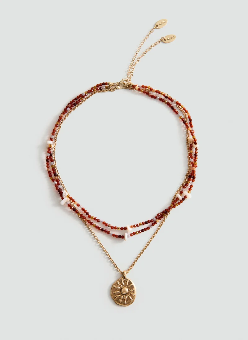 Set 2 combined necklaces