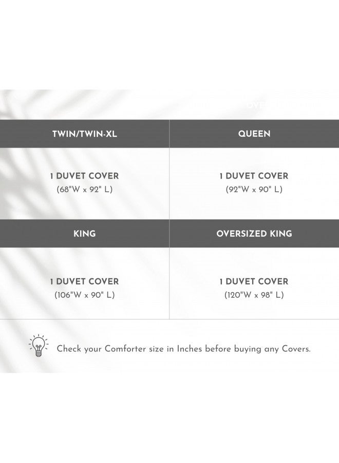 California Design Den California Design Den King Size Duvet Cover Only, Premium 400 Thread Count 100% Cotton Sateen, Hotel Quality, Soft Sateen Weave Comforter Cover, Button Closure & Corner Ties (1 Pc, White, King) - Image 5