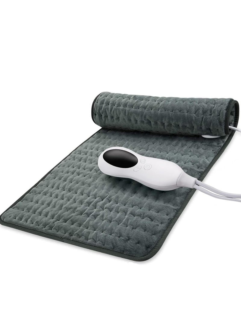 LIMOS Heating Pad - Electric Heat Pad for Back Pain and Cramps Relief Electric Fast Heat Pad with 10 Heat Settings Auto Shut Off Machine Washable 12" x 24"  - Image 2
