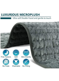LIMOS Heating Pad - Electric Heat Pad for Back Pain and Cramps Relief Electric Fast Heat Pad with 10 Heat Settings Auto Shut Off Machine Washable 12" x 24"  - Image 3