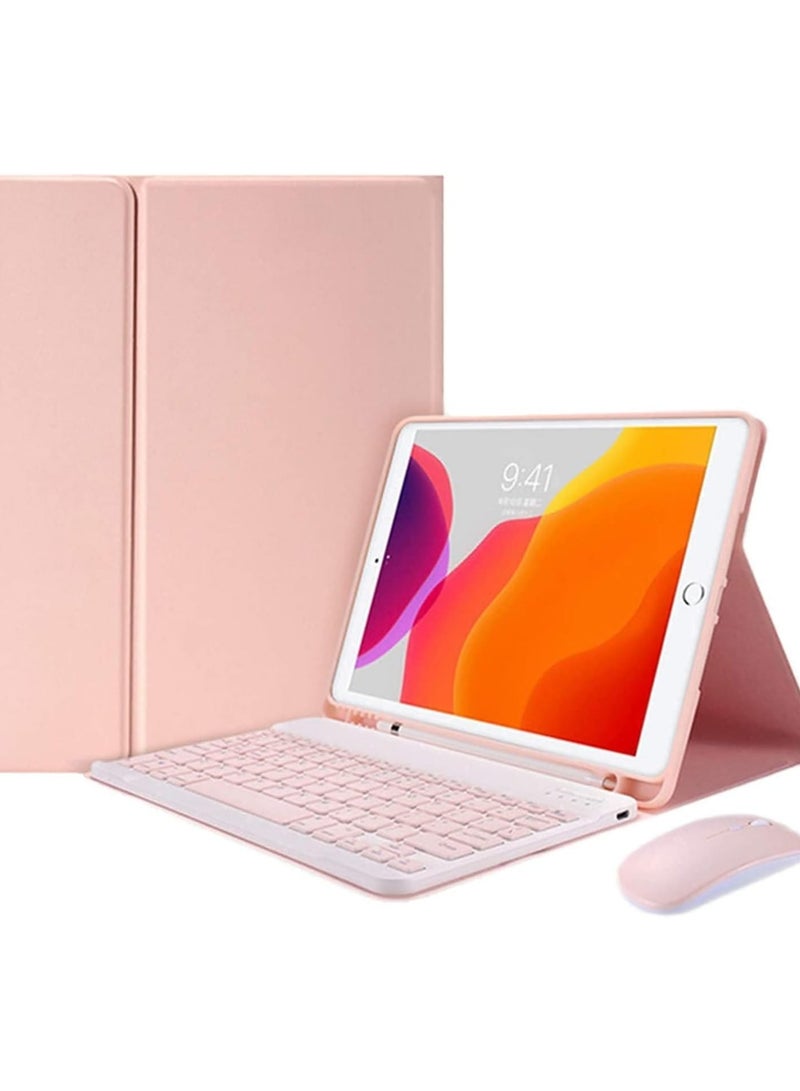 Arabic and English keyboard case with wireless mouse for iPad Mini 1/2/3/4/5 7.9