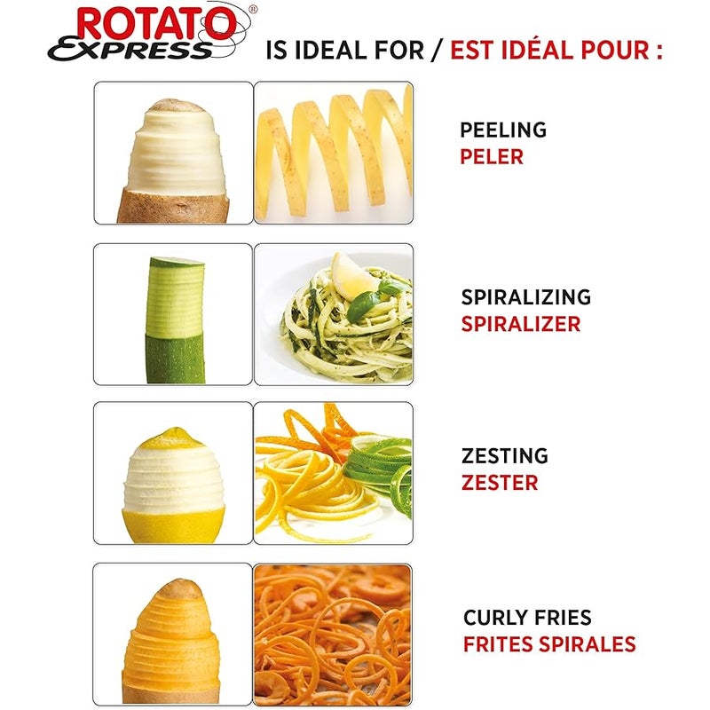 Starfrit Rotato Express Fruit Potatoes Vegetables Peeler - Image 5