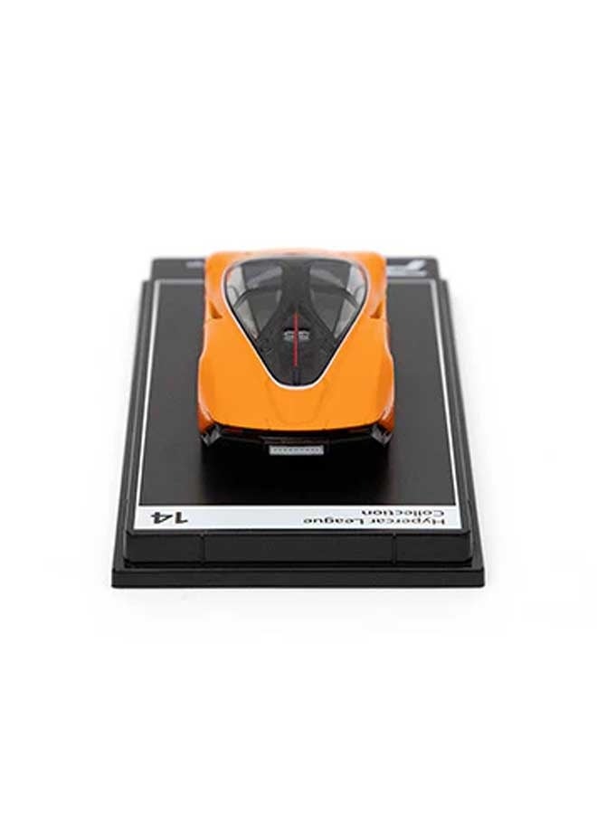 PosterCars - 1:64 Scale McLaren Speedtail (McLaren Orange) Hypercar League Collection, Diecast Models - Image 3