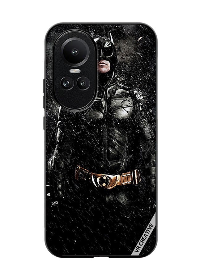 VR CREATIVE Protective Case Cover For Oppo Reno 10 Pro Batman Design Multicolour - Image 1