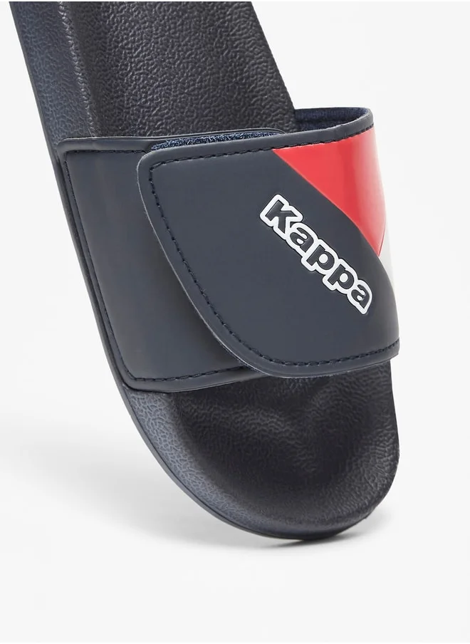 كابا Boys' Panelled Slip-On Slide Slippers