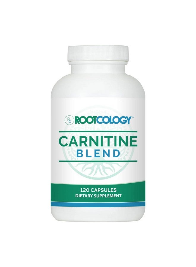 Rootcology by Dr. Izabella Wentz | Carnitine Blend | L-Carnitine & Acetyl-L-Carnitine Formula | Ideal for Vegetarians | 120 Capsules - Image 1