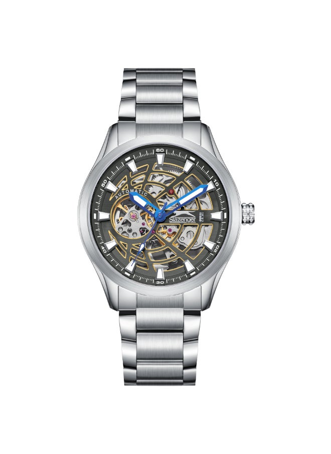 Slazenger SLAZENGER Men Automatic  Black Dial Watch - SL.9.2411.1.02  - Image 1