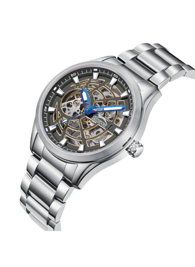 Slazenger SLAZENGER Men Automatic  Black Dial Watch - SL.9.2411.1.02  - Image 2