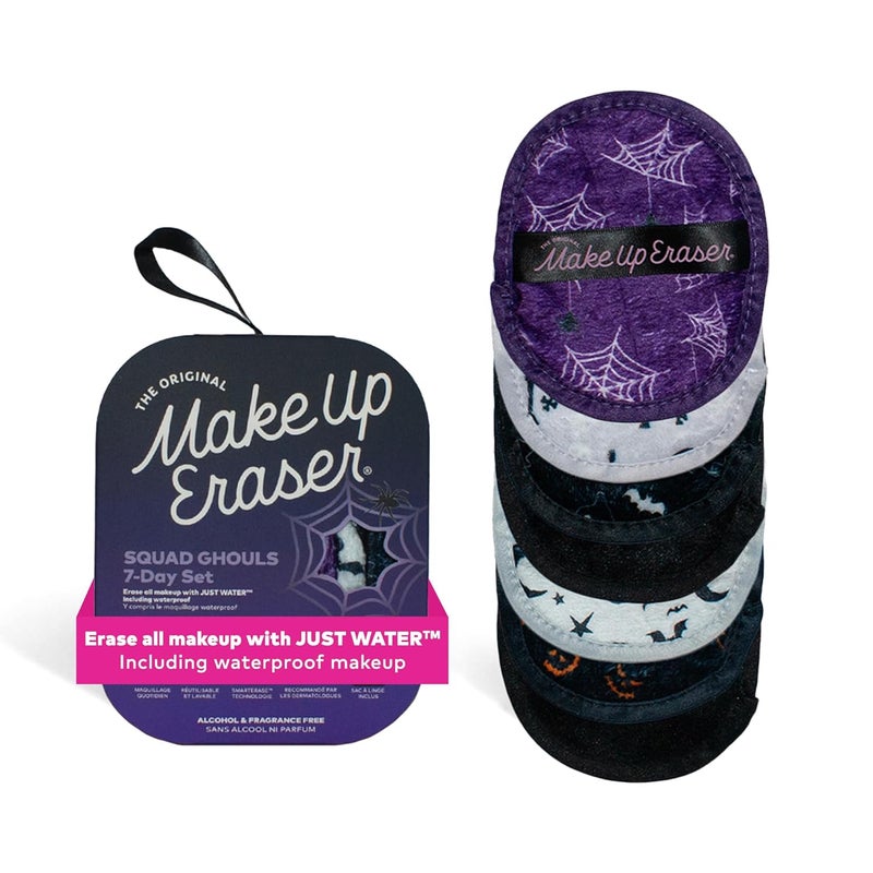 Makeup Eraser The Original, 7-Day Set, Erase All Makeup with Just Water, Including Waterproof Mascara, Eyeliner, Foundation, Lipstick, Sunscreen, and More!