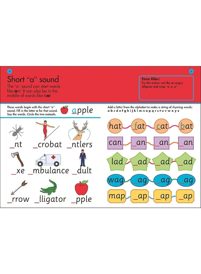 10 Minutes A Day Phonics, Ages 3-5 (Preschool): Supports the National Curriculum, Helps Develop Strong English Skills - Image 4