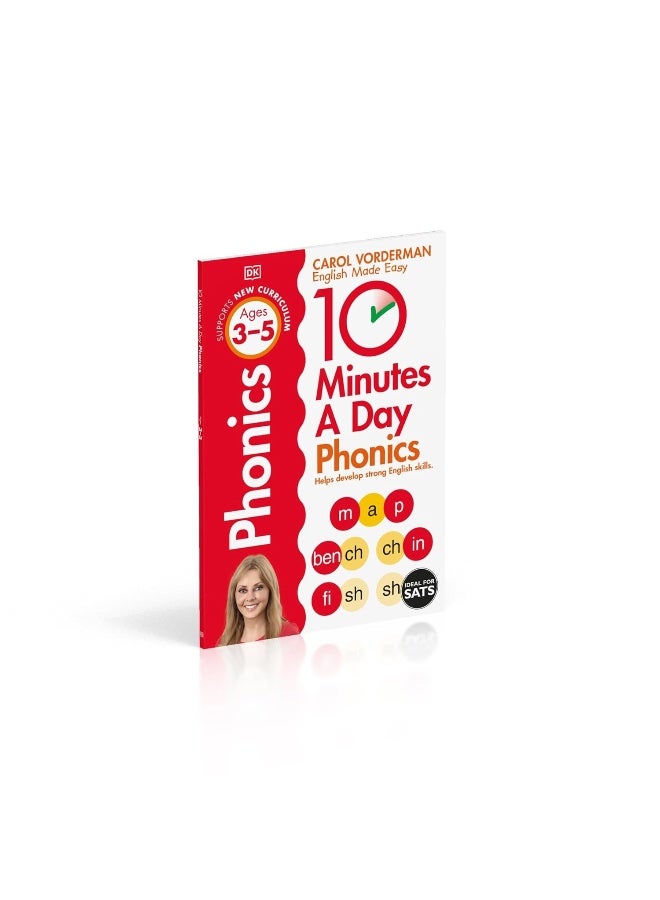 10 Minutes A Day Phonics, Ages 3-5 (Preschool): Supports the National Curriculum, Helps Develop Strong English Skills - Image 3