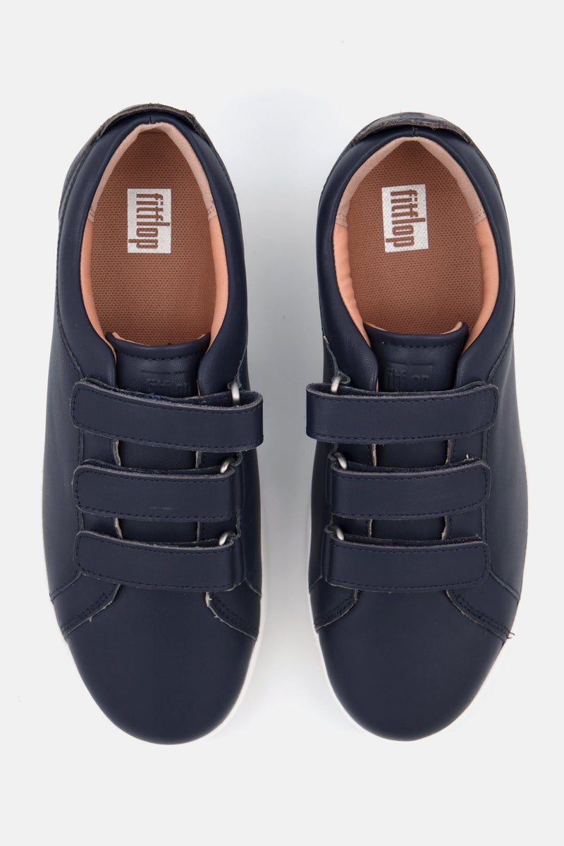 FitFlop Women Rally Quick Velcro Closure Casual Shoes, Navy - Image 2