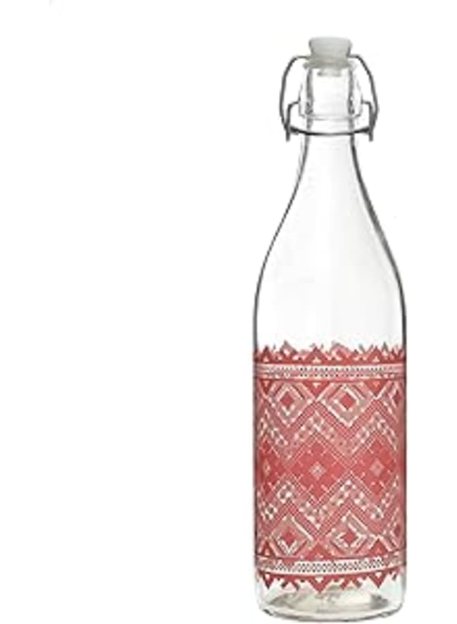 Zinnia Marakesh Pink 1L Water Bottle - Image 1