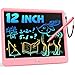 Bravokids 12 Inch LCD Writing Tablet for 3 Year Olds Electronic Drawing Pad and Doodle Board as Educational Birthday Gifts for Girls and Boys Pink - Image 3