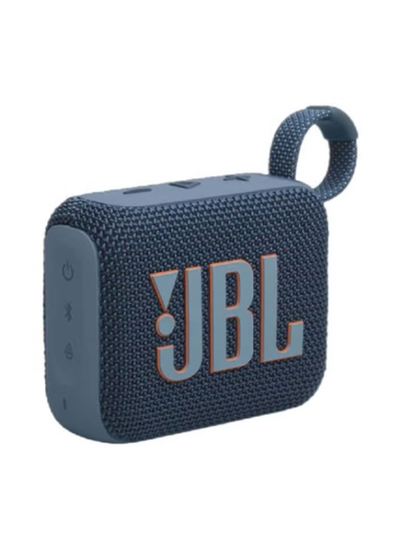 JBL Go4 Portable Waterproof Speaker Blue - Image 1