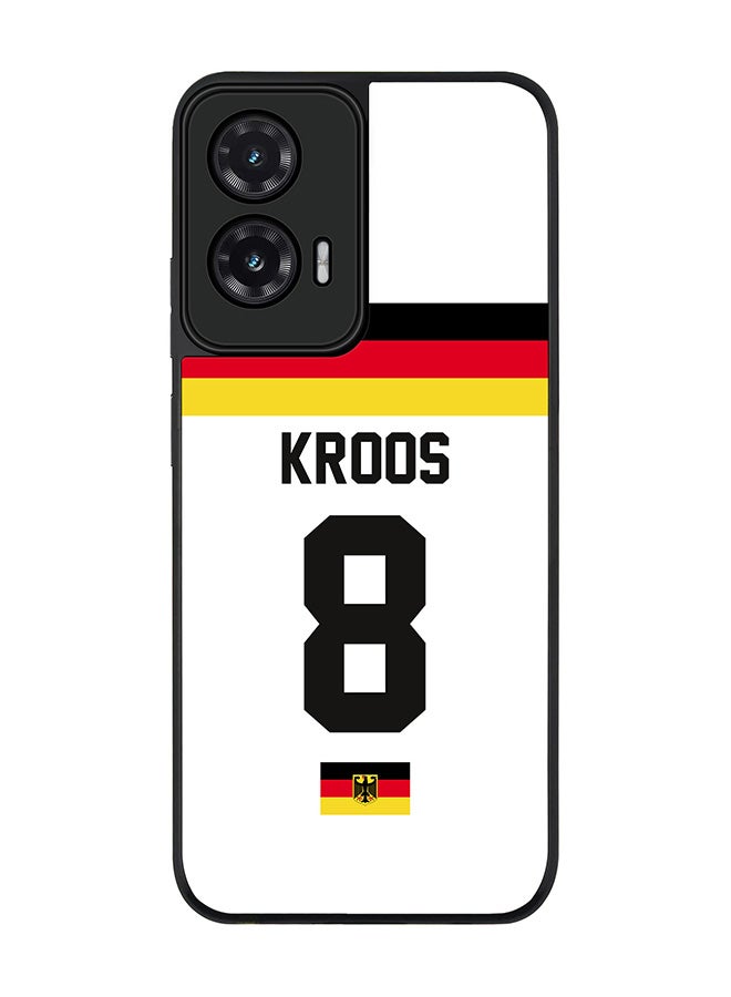 Stylizedd For Motorola Moto G35 Case,Slim fit Camera Protection, Shockproof Thin Phone cover  - Football - Germany,  Kroos
