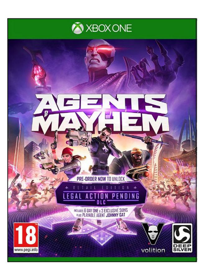 لعبة الفيديو Agents Of Mayhem (إصدار عالمي) - الأكشن والتصويب - xbox_one