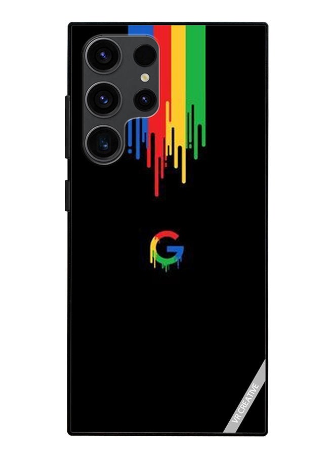 VR CREATIVE Protective Case Cover For Samsung Galaxy S23 Ultra 5G Google Design Multicolour - Image 1