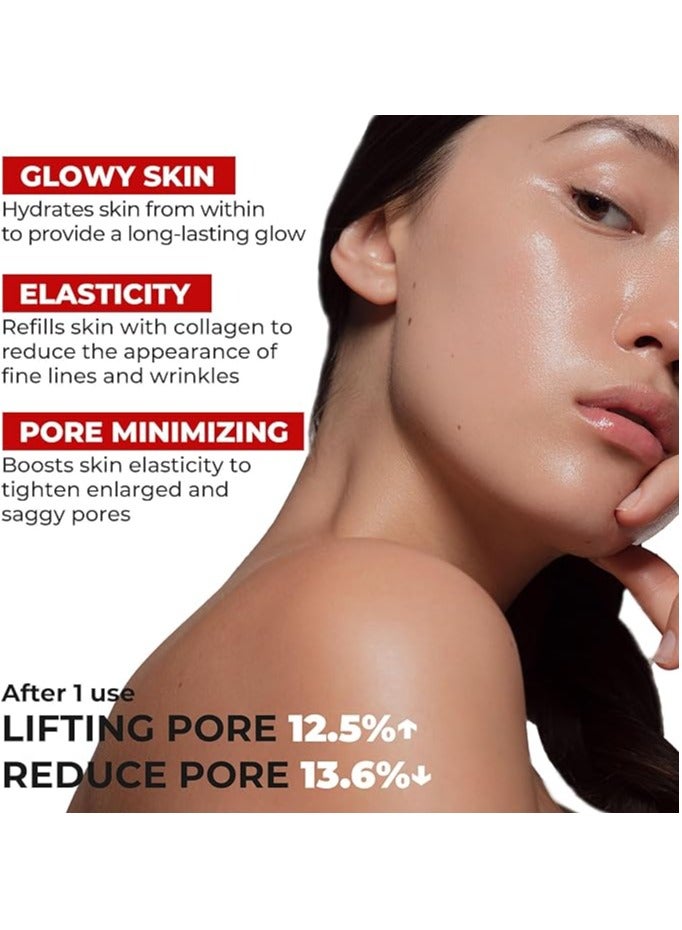 MEDIPEEL MDP+ RED LACTO COLLAGEN WRAPPING MASK, Glowy Skin, Skin Elasticity, Pore Lifting 70 ml - Image 3