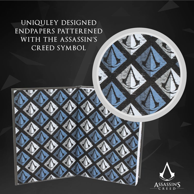 Paladone Assassin's Creed Notebook- Lined Hardcover- 200 Pages - Image 4