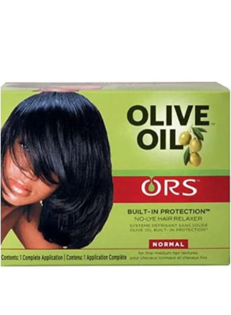 أو آر اس زيت الزيتون مدمج في الحماية، تطبيق كامل، مجموعة أدوات تنعيم الشعر ذات القوة الإضافية - Image 2