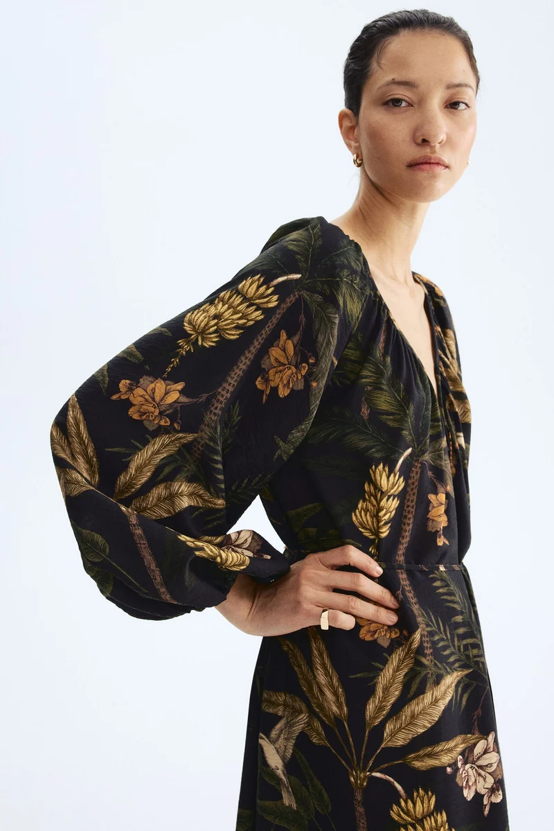 H&M  Oversized tunic dress for Women | Best Price UAE