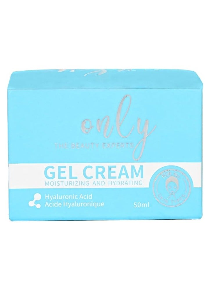 ONLY Moisturizing Gel Cream With Hyaluronic Acid