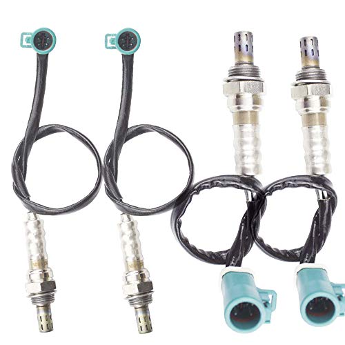 higherbro 4PCS Oxygen O2 Sensor 1 & 2 for 2001 2002 2003 Ford F-150 4.2L/4.6L Upstream + Downstream - Image 1