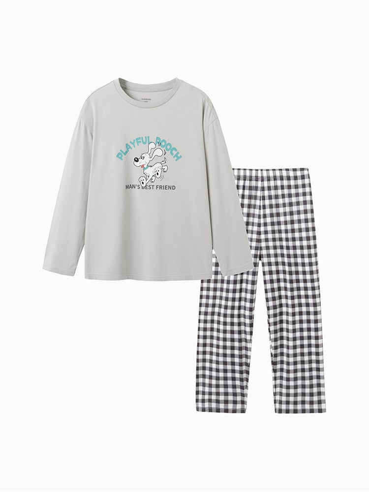 بالابالا طقم بيجامة من قطعتين للجنسين - Image 1