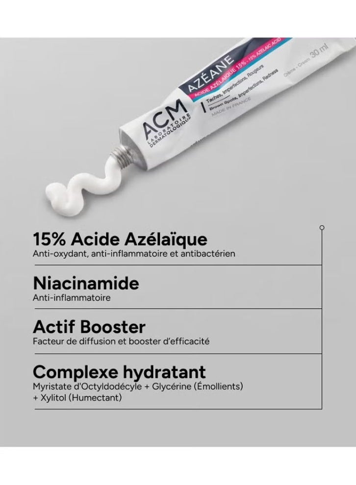 أيه سي أم كريم أزيان بحمض الأزيليك 15% - يستهدف البقع الداكنة والعيوب والاحمرار - Image 4