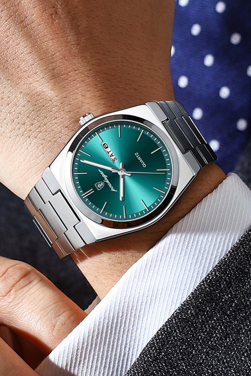 POEDAGAR Watches for Men ,Waterproof Luminous Men's Watch Quartz-40.5mm - Image 4