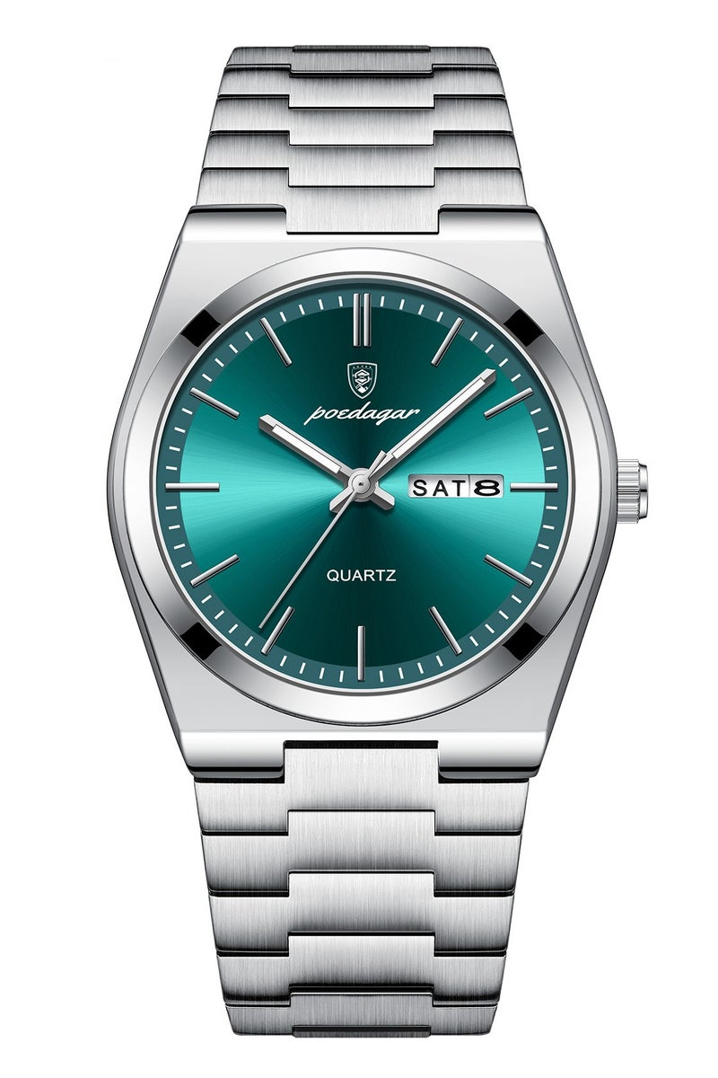 POEDAGAR Watches for Men ,Waterproof Luminous Men's Watch Quartz-40.5mm - Image 1