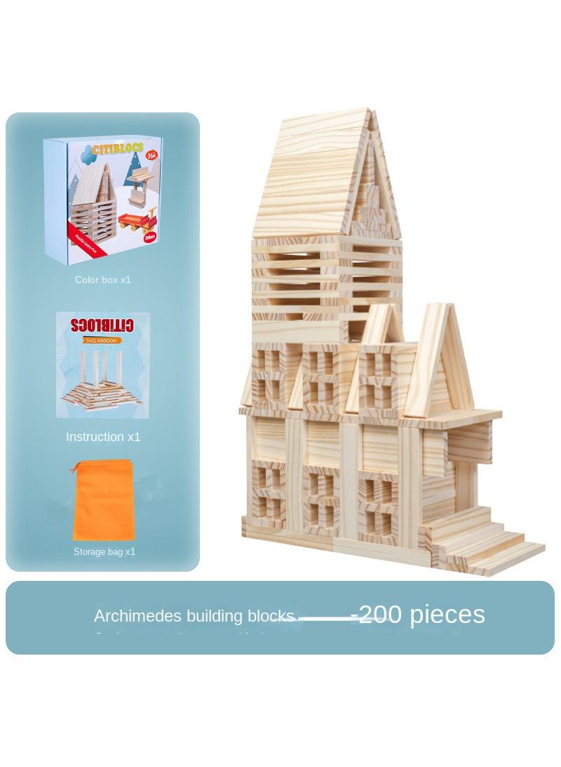 Y&D Children's Creative Archimedes Building Blocks Assembled Toys  - Image 1