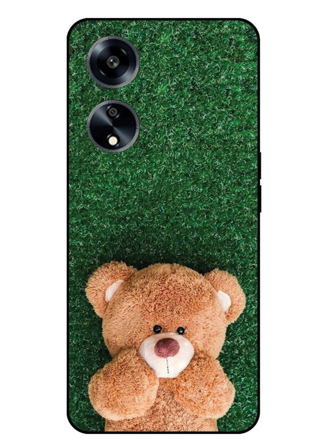 EYE CATCH Printed Protective Case Cover For Oppo A1 5G -  Teddy bear - Image 1
