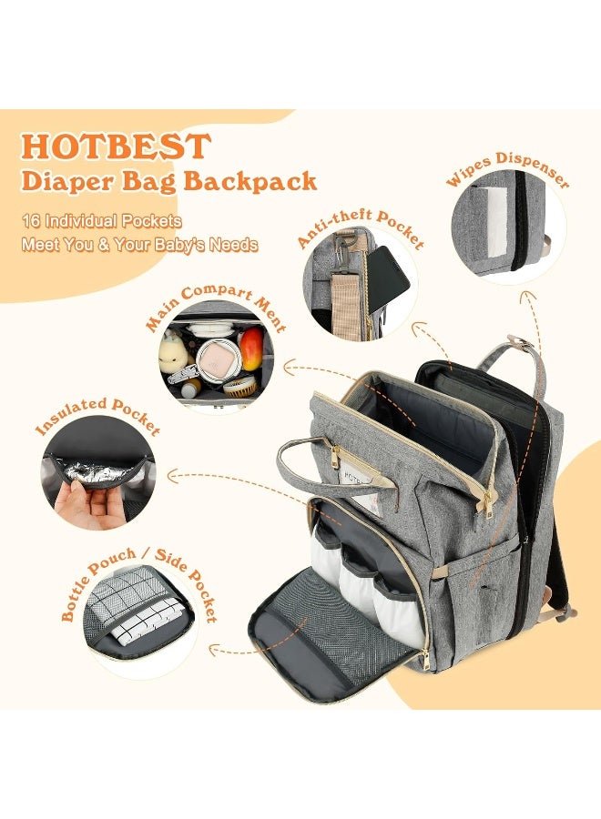 HOTBEST Diaper Bag Backpack - Image 4